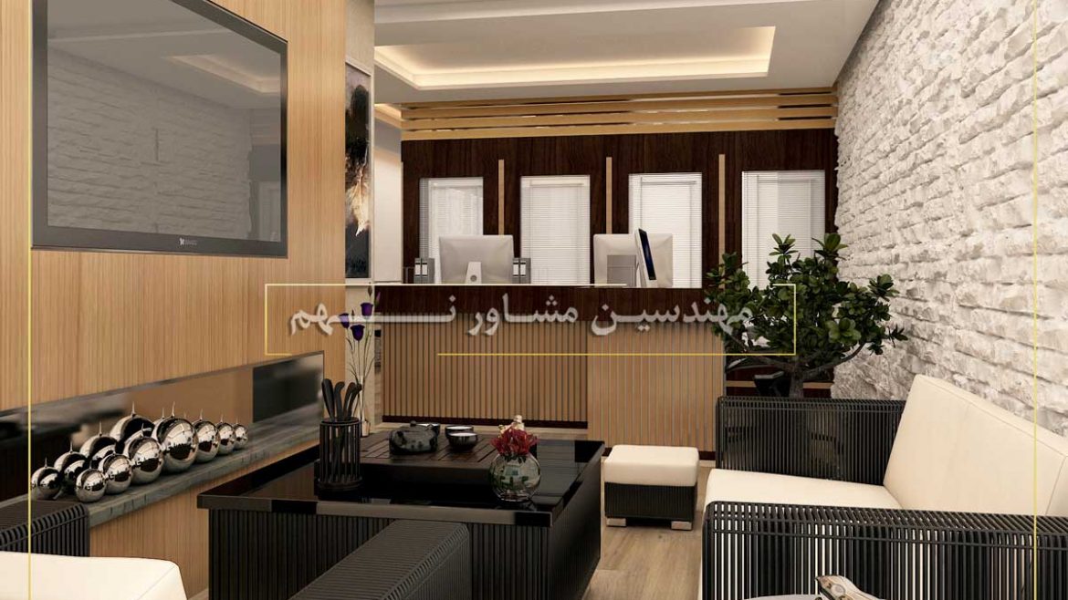 طراحی داخلی دفتر وکالت ; تجریش